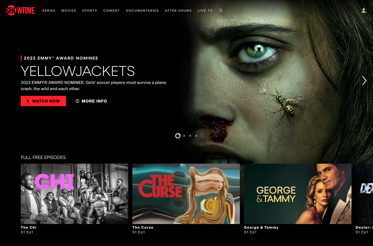 Showtime Open Paywall